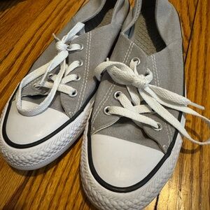 Converse Gray and White Sneakers